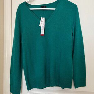 Talbots Cashmere Sweater - Green